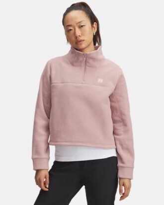 Sudadera de felpa con media cremallera