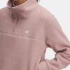Sudadera de felpa con media cremallera