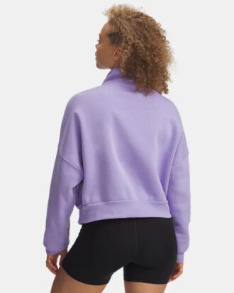 Sudadera oversize Icon Fleece con media cremallera