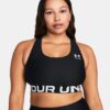 Sujetador deportivo HeatGear® Mid con marca