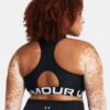 Sujetador deportivo HeatGear® Mid con marca